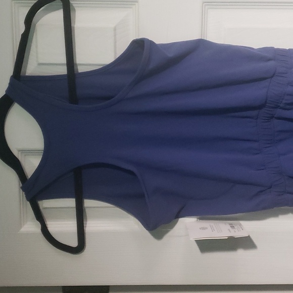 athleta Girls hop skip and a jumpsuit size Large blue nwt - Picture 6 of 8